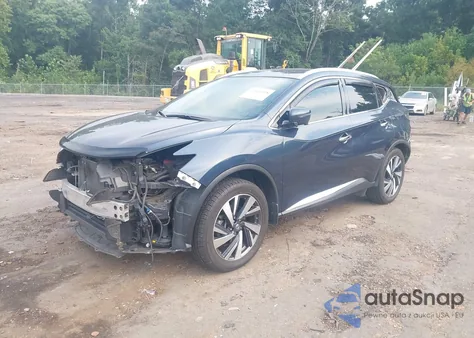 2017 Nissan Murano Platinum z USA, uszkodzony, nr VIN 5N1AZ2MG1HN137438